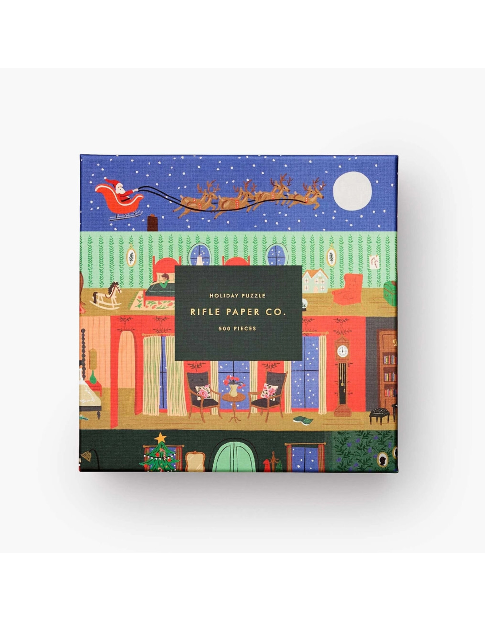 Rifle Paper Co. Holiday Jigsaw Puzzle 500pc