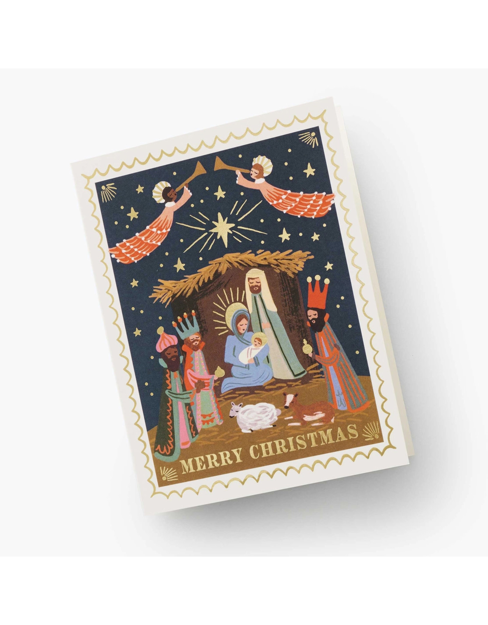 Rifle Paper Co. Christmas Nativity A2 Notecards Boxed of 8