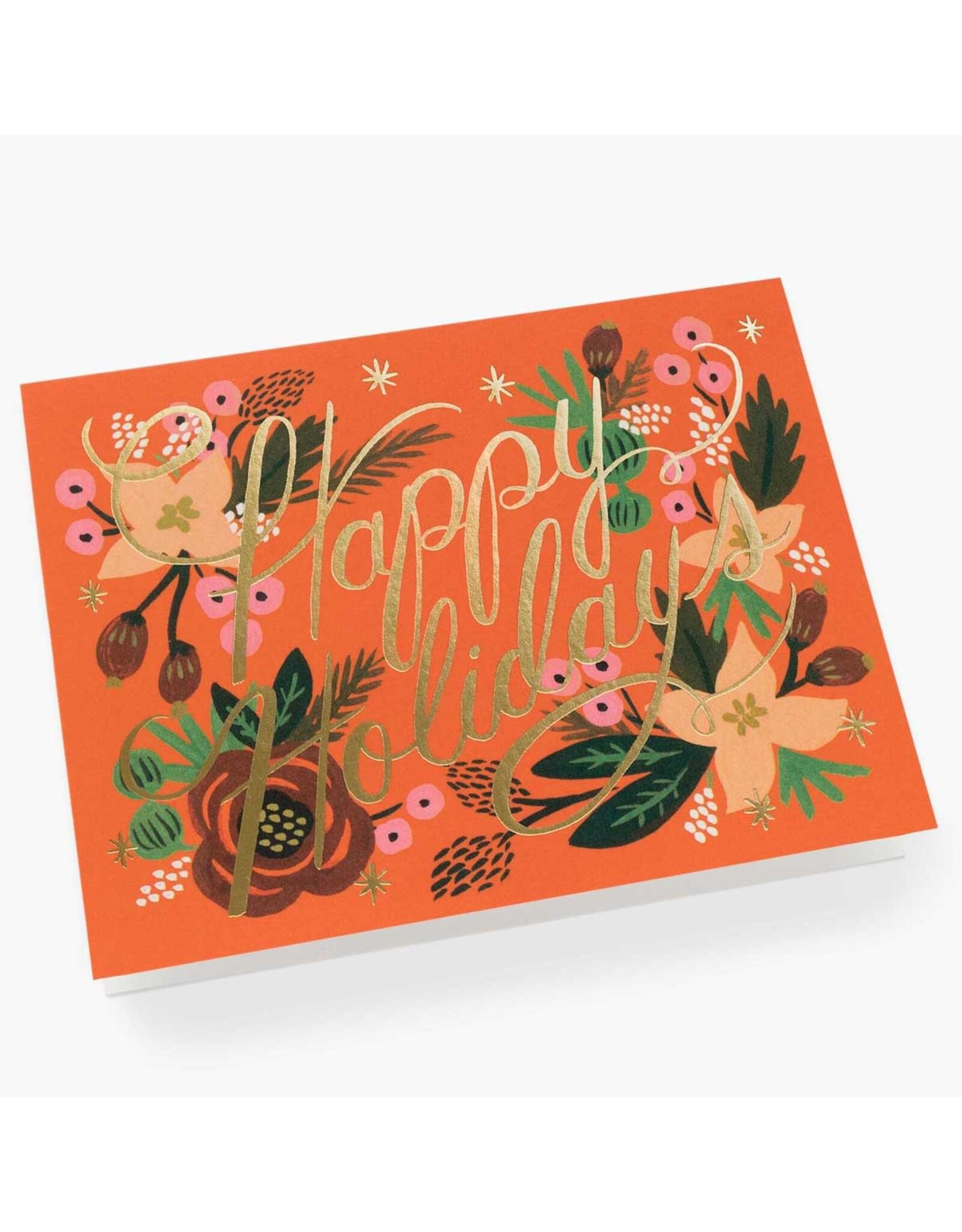 Rifle Paper Co. Poinsettia A2 Christmas Notecards Box of 8