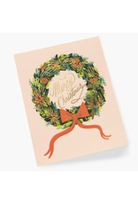 Rifle Paper Co. Christmas Wreath A2 Notecard
