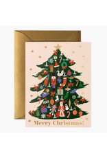 Rifle Paper Co. Trimmed TreeA2 Christmas Notecards Box of 8