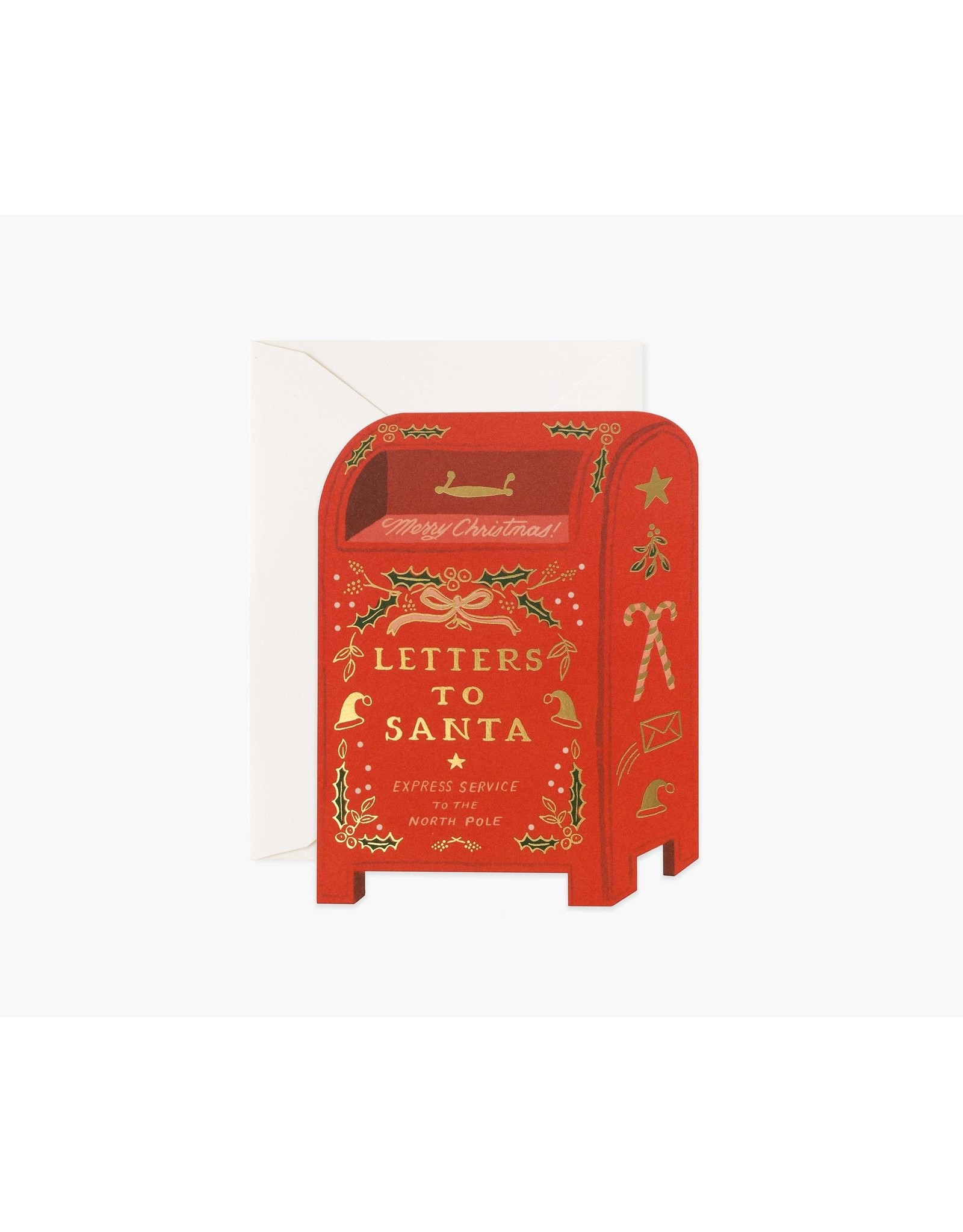 Rifle Paper Co. Letters to Santa A2 Christmas Notecard