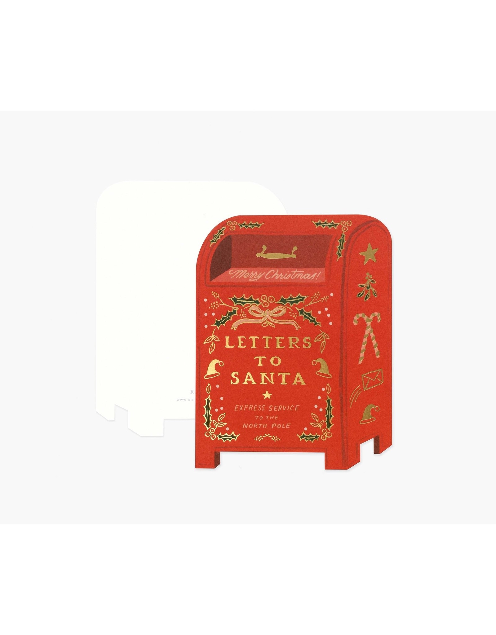 Rifle Paper Co. Letters to Santa A2 Christmas Notecard