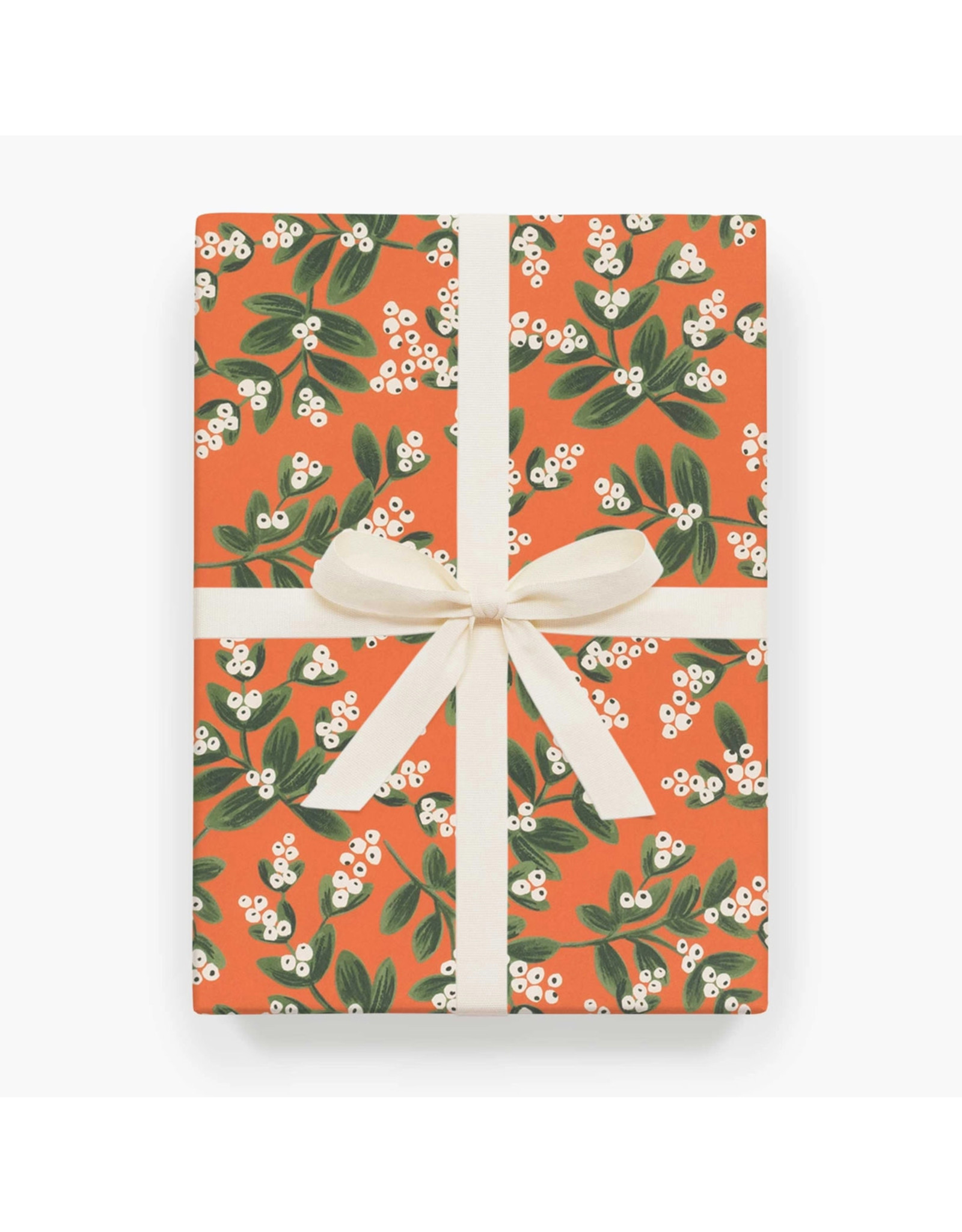 Rifle Paper Co. Wrap Mistletoe Roll of 3 half-sheets