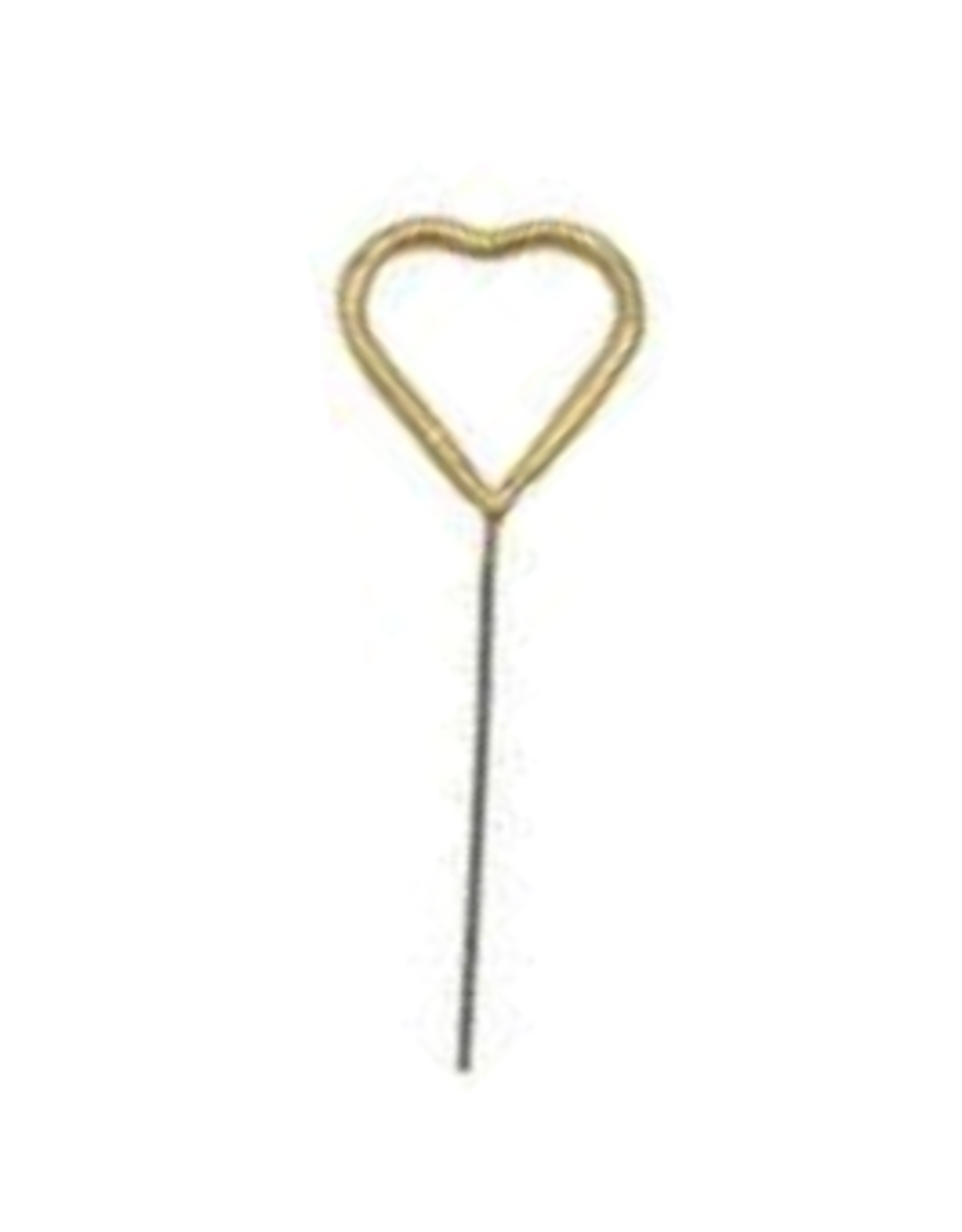 TOPS Malibu, Inc. Heart Mini Gold Sparkler