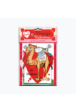 Laughing Elephant 15 Vintage Valentines Notecards: Be My Valentine!