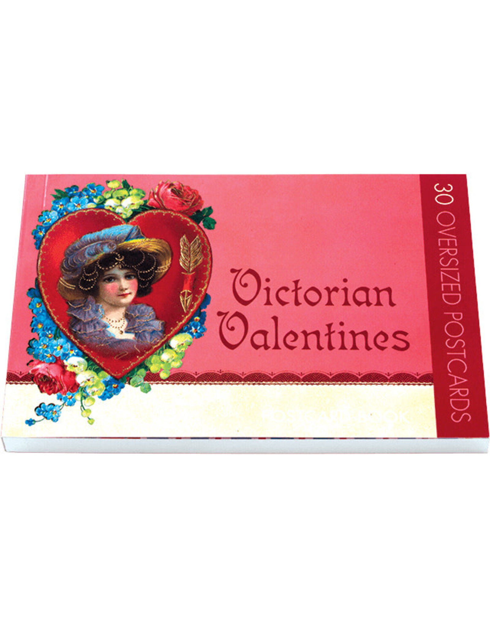 Laughing Elephant Victorian Valentines Postcard Book