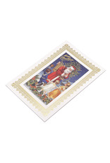 Rossi Merry Christmas Santa Claus & Children Vintage Postcard