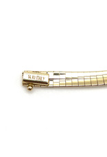Aurafin 14K Gold Omega 18 Inch Chain Necklace