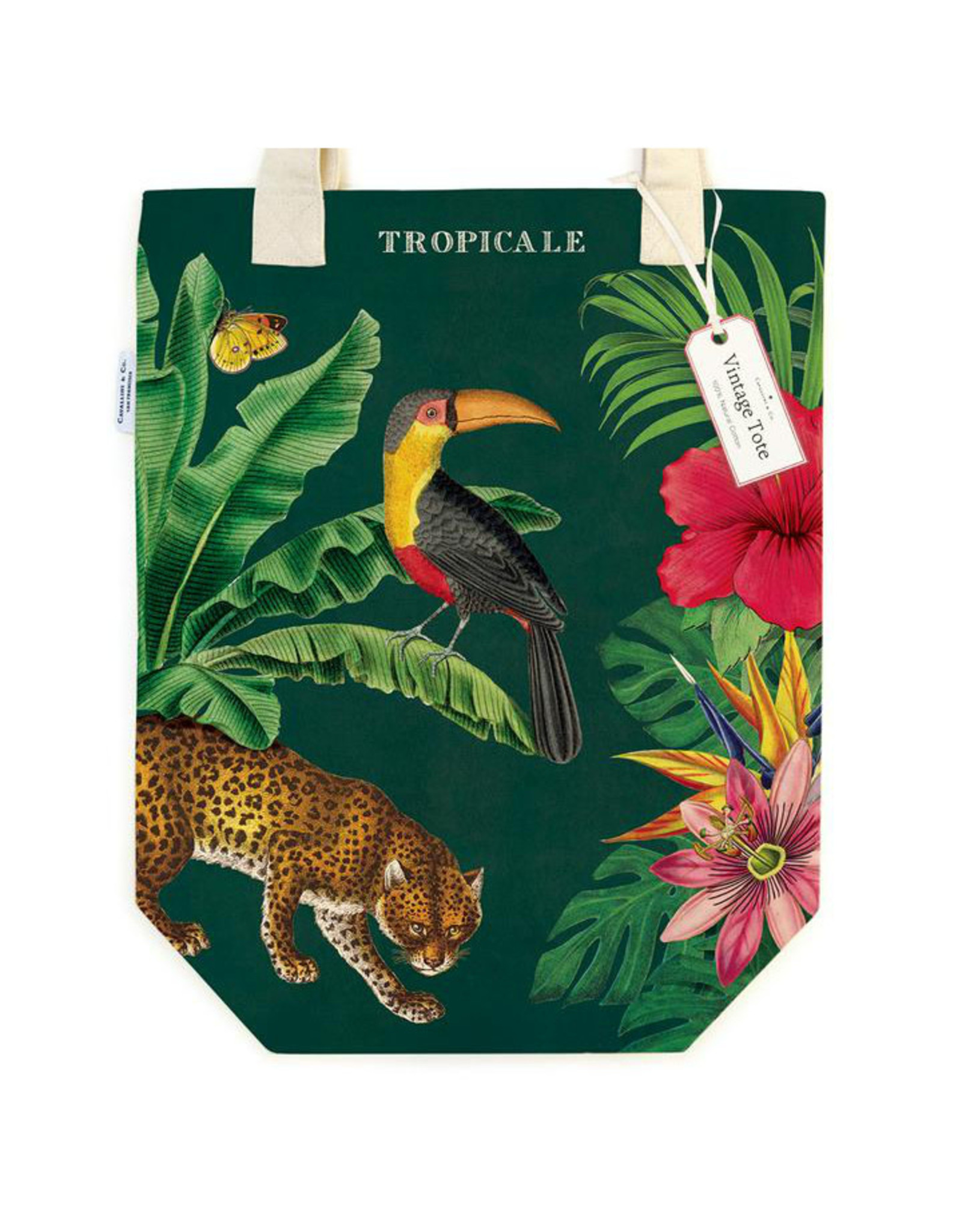 Cavallini Papers & Co. Tropicale Tote Bag