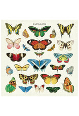 Cavallini Papers & Co. Butterflies Vintage Napkins Set-4