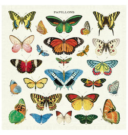 Cavallini Papers & Co. Butterflies Vintage Napkins Set-4