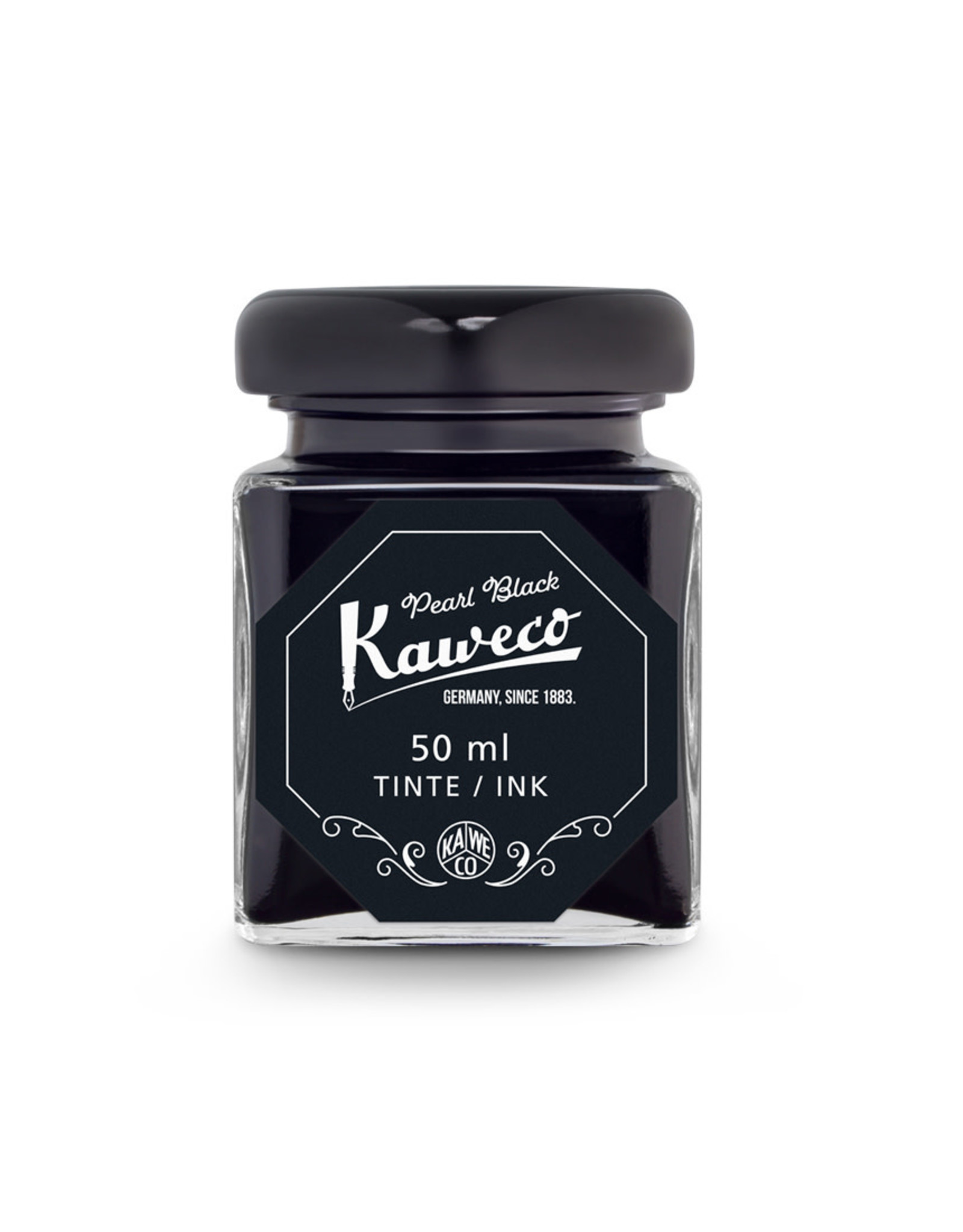 Kaweco Kaweco Pearl Black 50ml Ink Bottle
