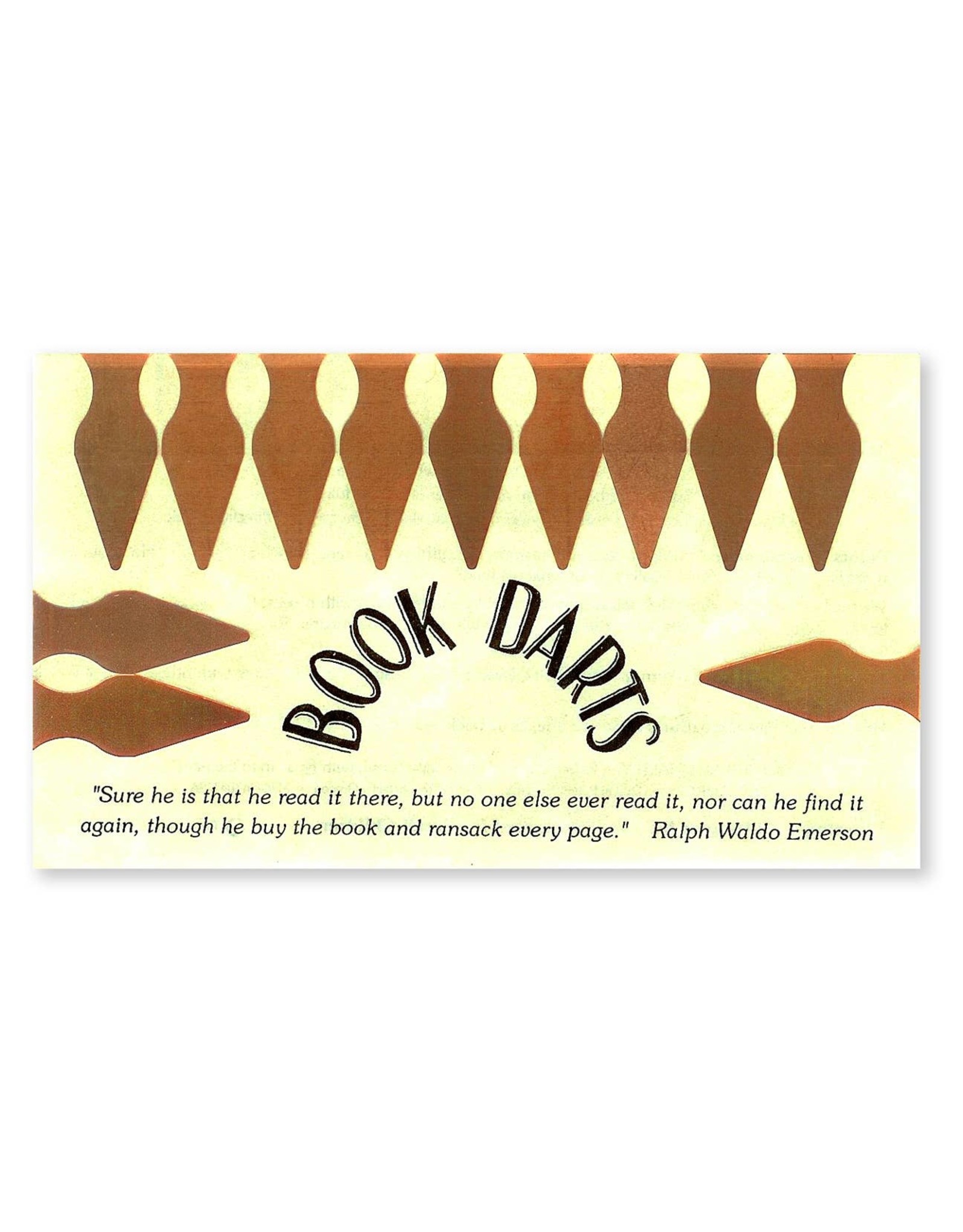 Book Darts, Inc. Bronze Book Dart - Pack of 12