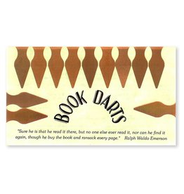 Book Darts, Inc. Bronze Book Dart - Pack of 12