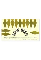 Book Darts, Inc. Brass Book Dart - Pack of 12