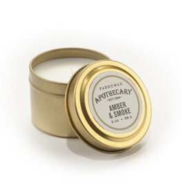 Paddywax Amber & Smoke Apothecary Travel Tin