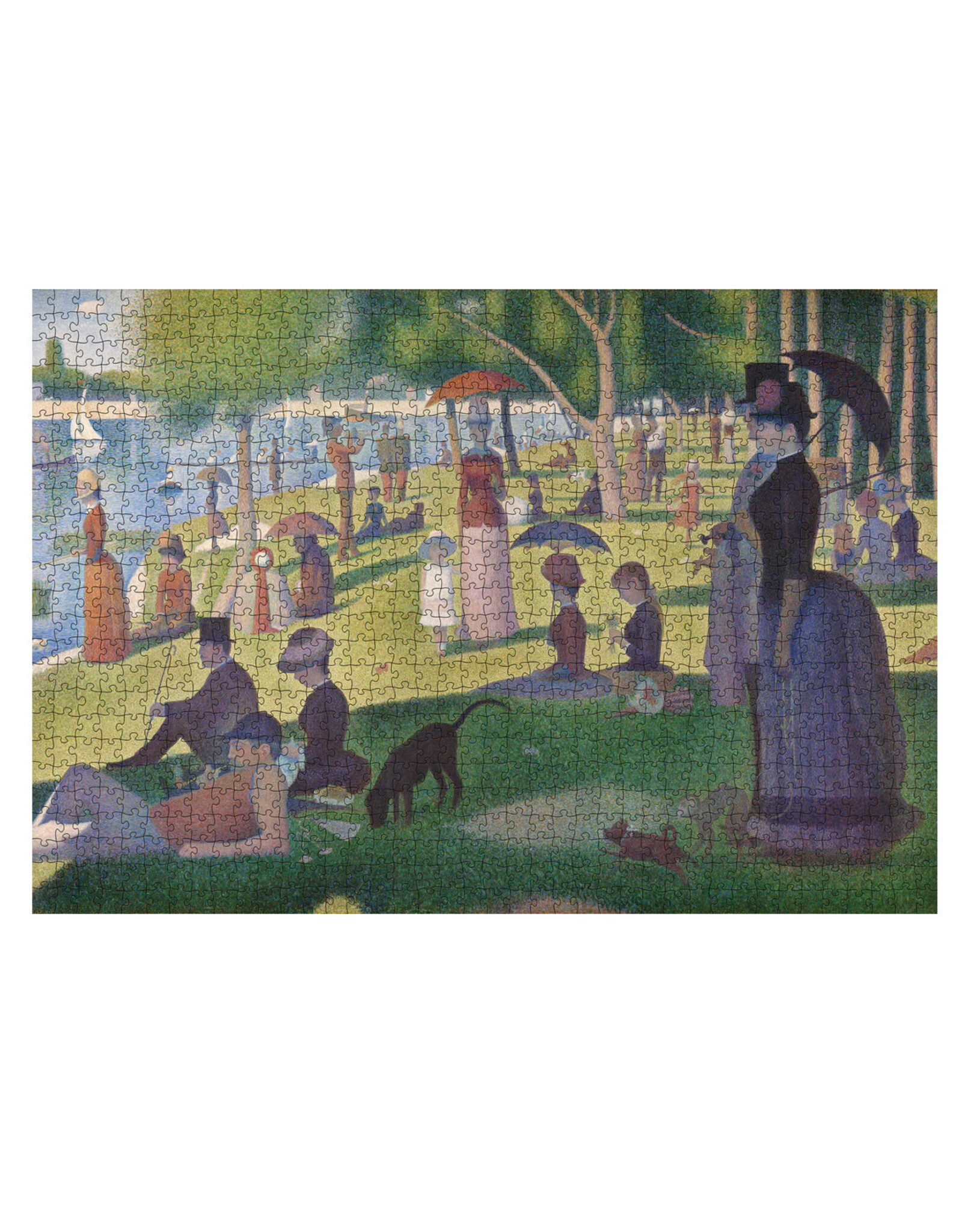 Pomegranate Georges Seurat: A Sunday on La Grande Jatte 1000-Piece Jigsaw Puzzle