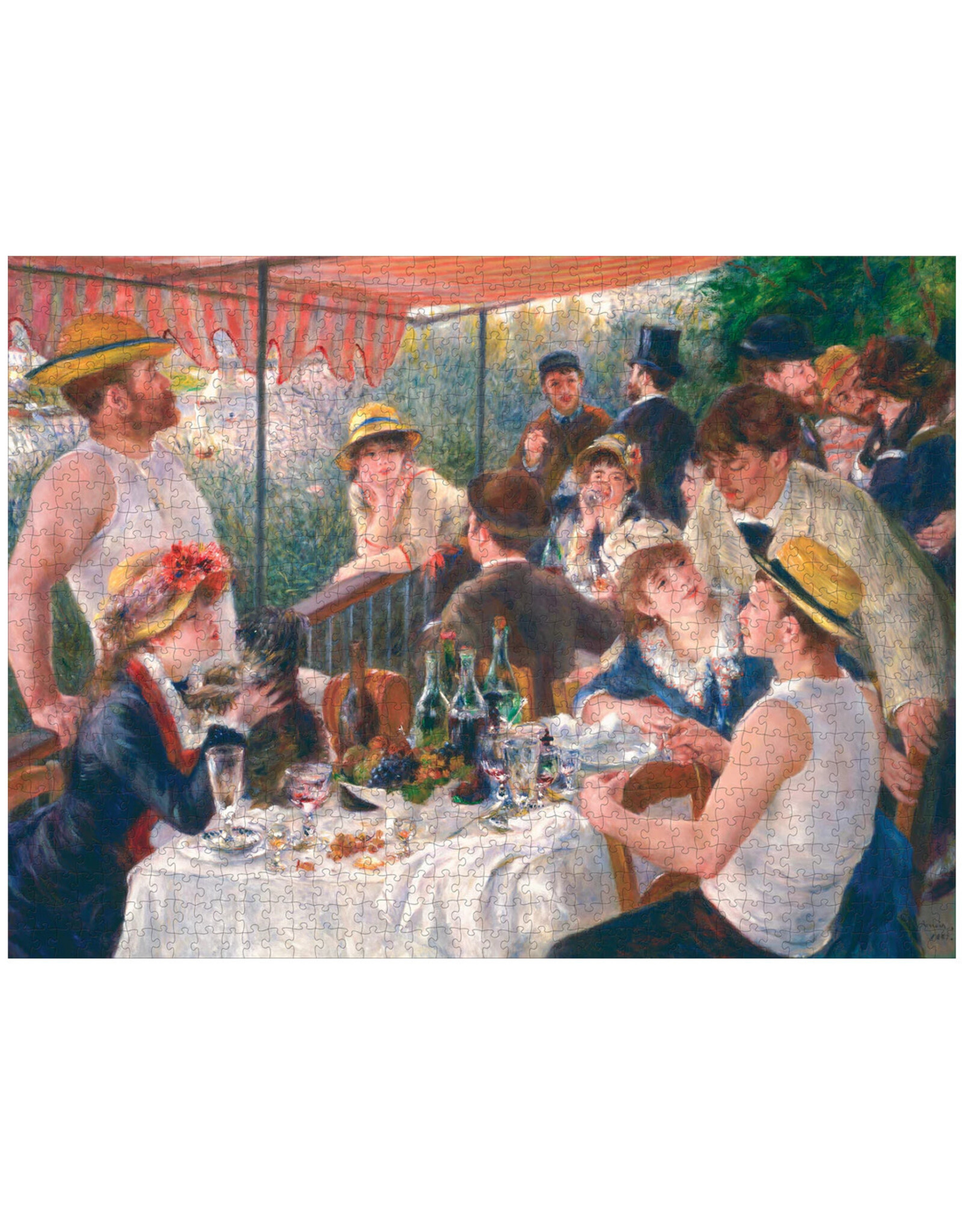 Pomegranate Pierre Auguste Renoir: Luncheon of the Boating Party 1000-Piece Jigsaw Puzzle