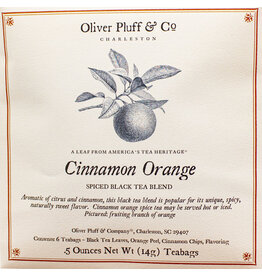 Oliver Pluff & Co. Cinnamon Orange Spice 6 Teabags