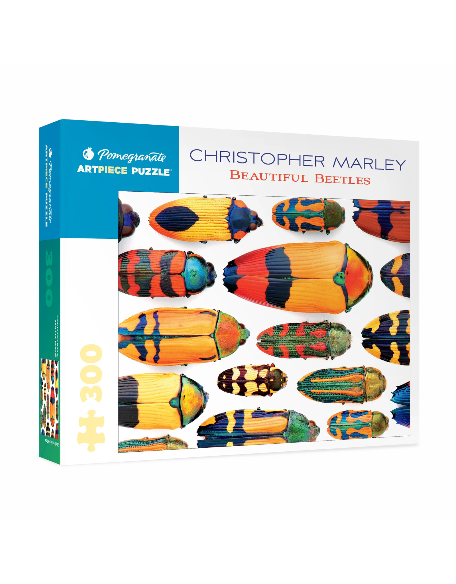Pomegranate Christopher Marley: Beautiful Beetles 300-piece Jigsaw Puzzle
