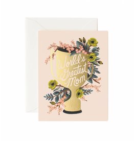 Rifle Paper Co. World's Greatest Mom A2 Mother's Day Notecard