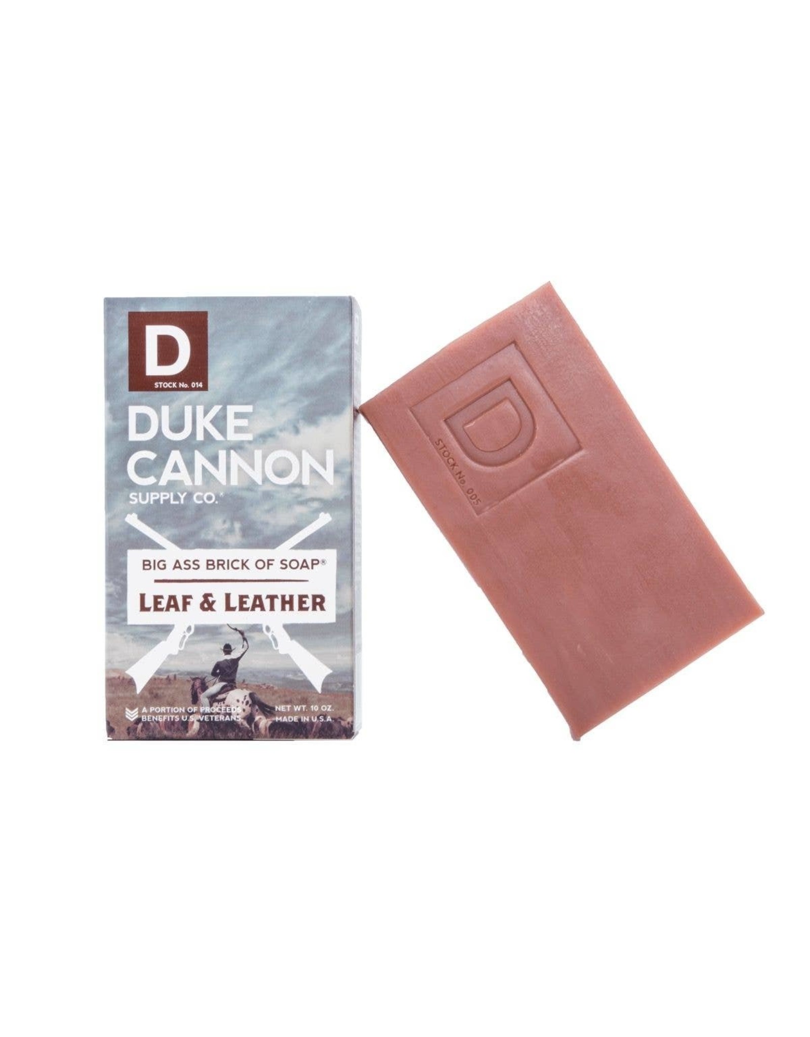 Duke Cannon Supply Co. Leaf and Leather Big Ass Brick of Soap