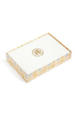 Rossi Medioevalis Cream Writing Papers & Envelopes Box of 10 Notecards