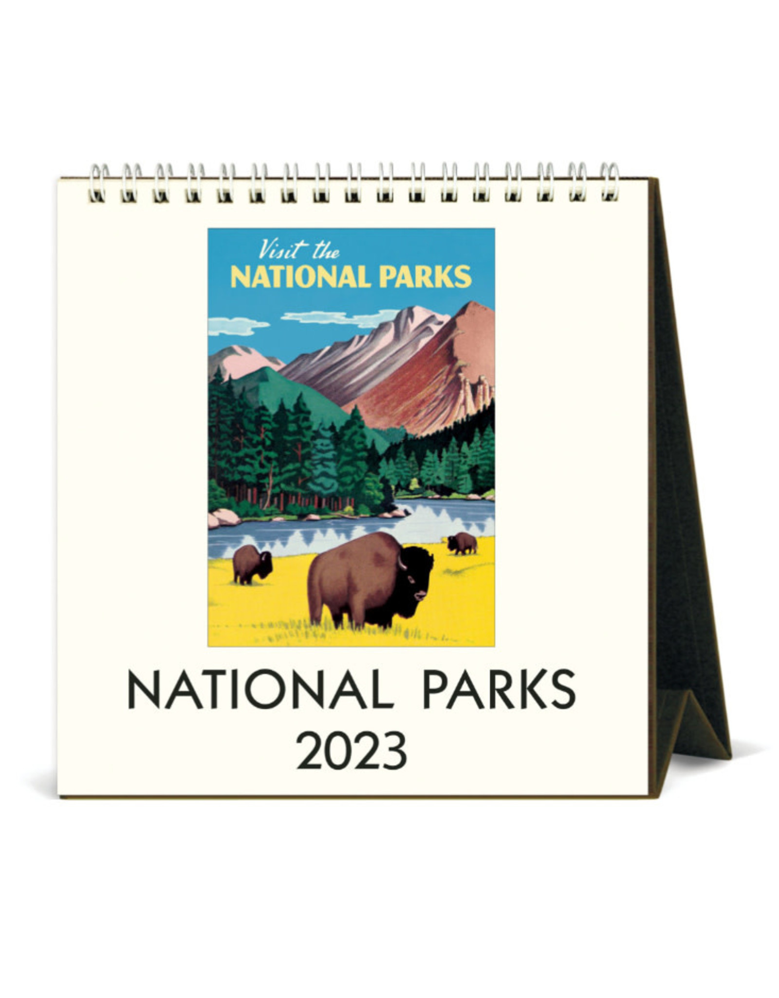 Cavallini Papers & Co. National Parks 2023 Desk Calendar