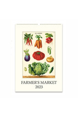 Cavallini Papers & Co. Farmers Market 2023 Wall Calendar