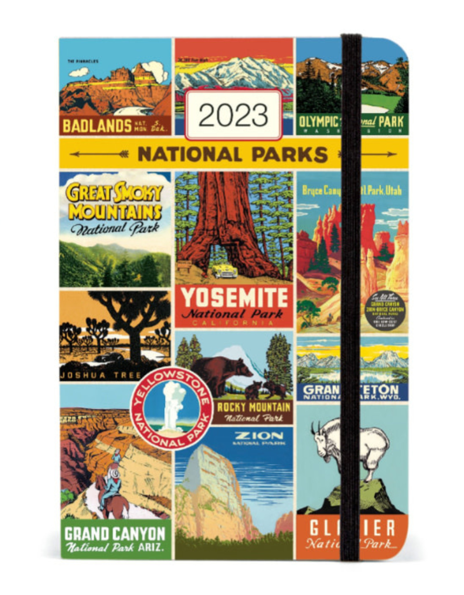Cavallini Papers & Co. National Parks 2023 Weekly Planner