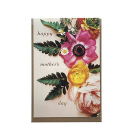 Old Tom Foolery Mother's Day Pink Yellow Notecard