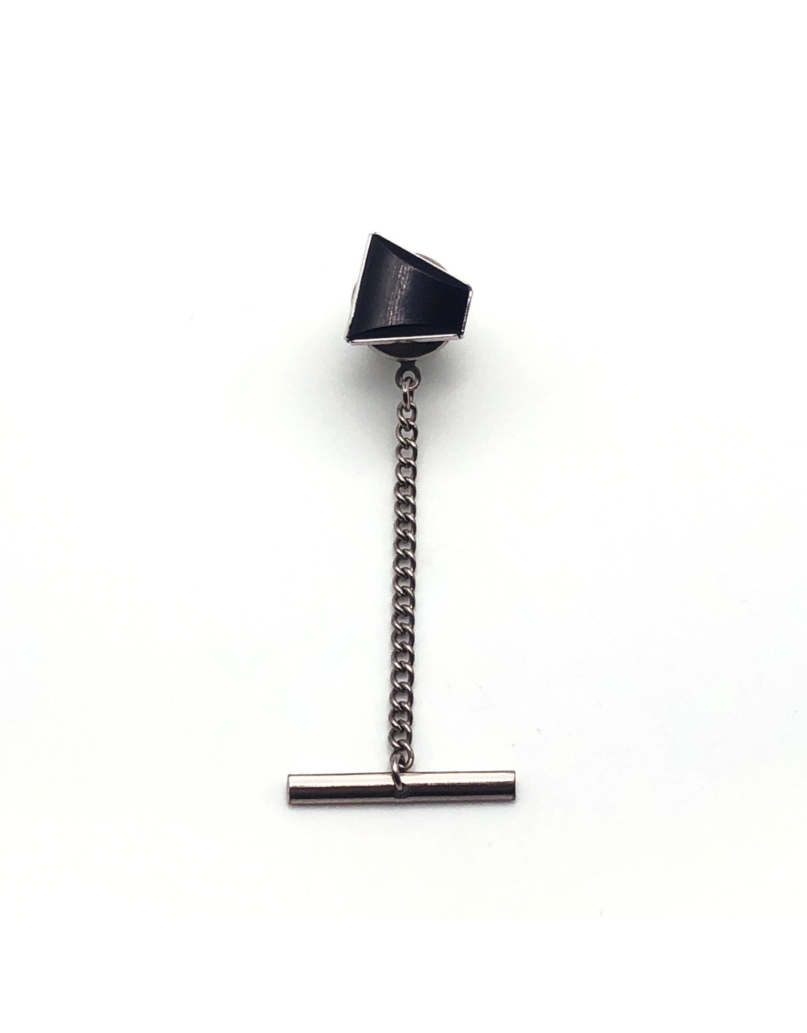 Onyx Gem Tie Tack