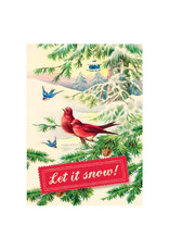 Cartolina Let It Snow A6 Greeting Notecard
