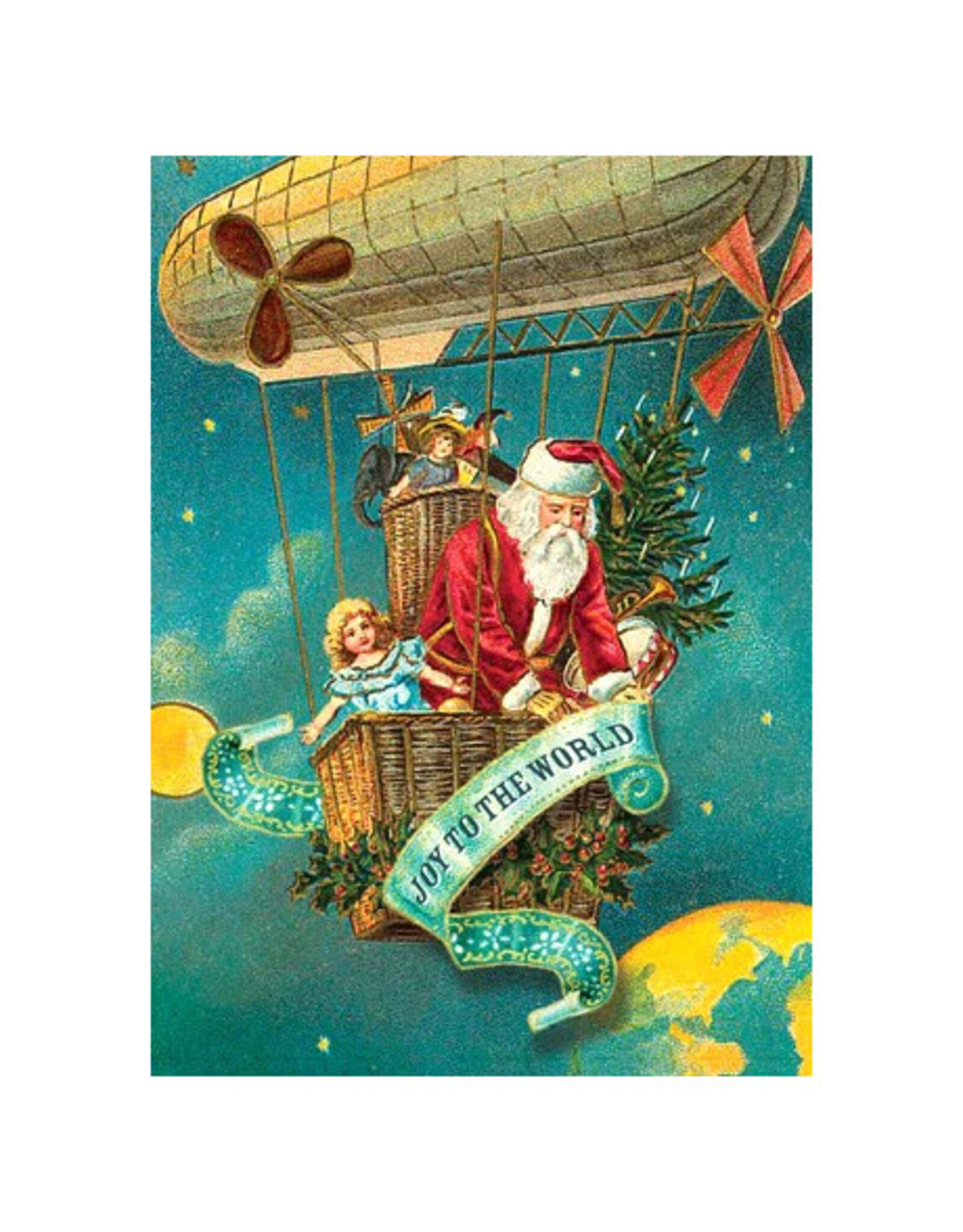 Cartolina Joy to the World A6 Greeting Notecard