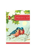 Cartolina Peace & Joy A6 Greeting Notecard