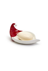 Two's Company Santa Tray with Sugar Cookie Scented Soap
