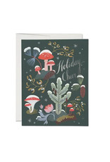 Red Cap Cards Holiday Moss A2 Notecard