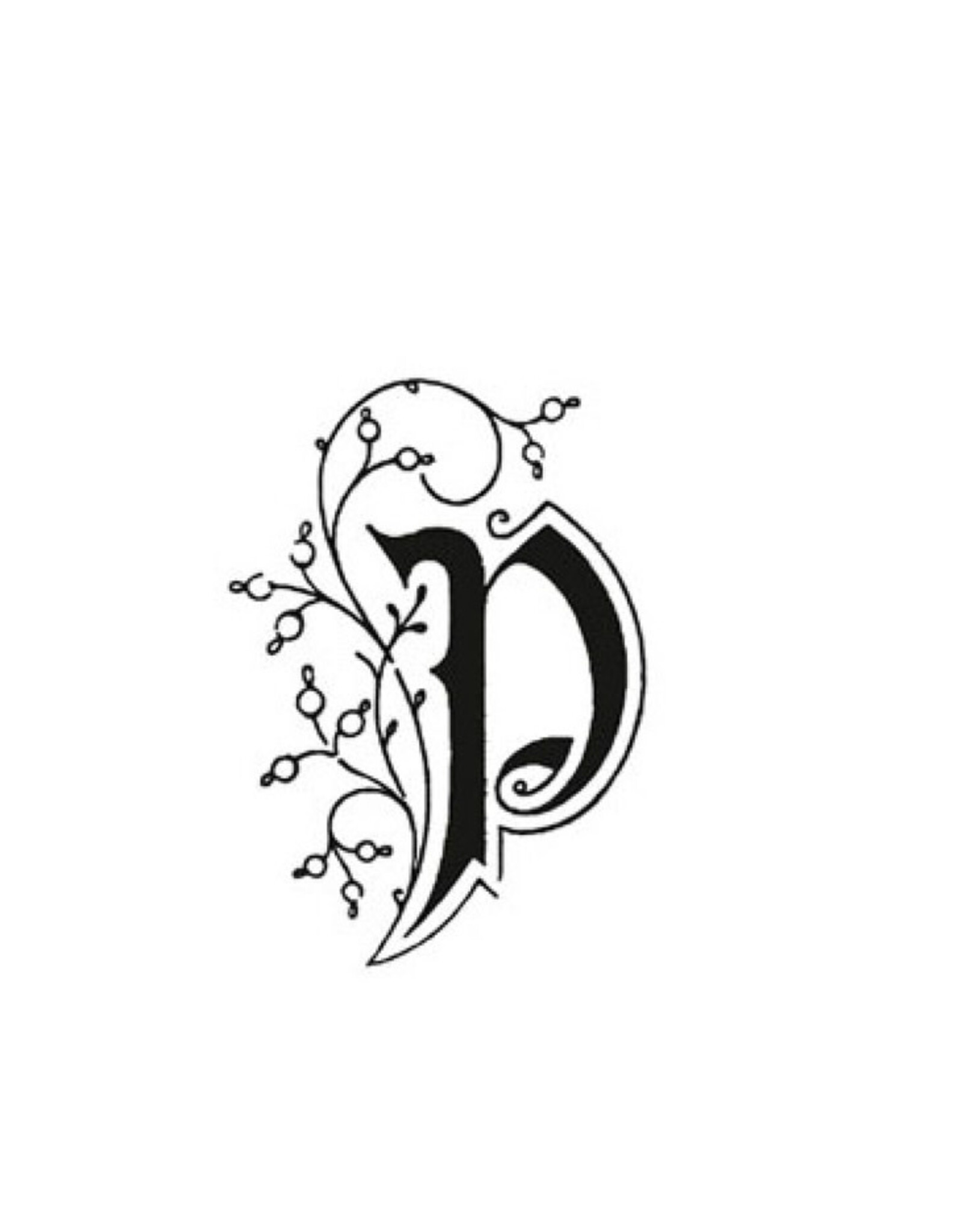 J. Herbin "P" Illuminated Letter Seal + Handle