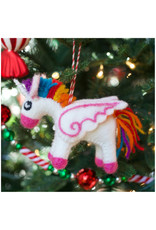 Ornaments 4 Orphans Unicorn Felt Wool Christmas Ornament