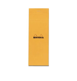 Rhodia Orange Lined Classic Notepad