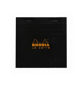 Rhodia Black Graph Classic Square Notepad