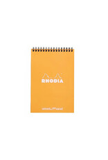 Rhodia Orange Dot Spiral Notepad