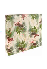 The Gift Wrap Company Holiday Corsage Jumbo Roll Christmas Gift Wrapping Paper