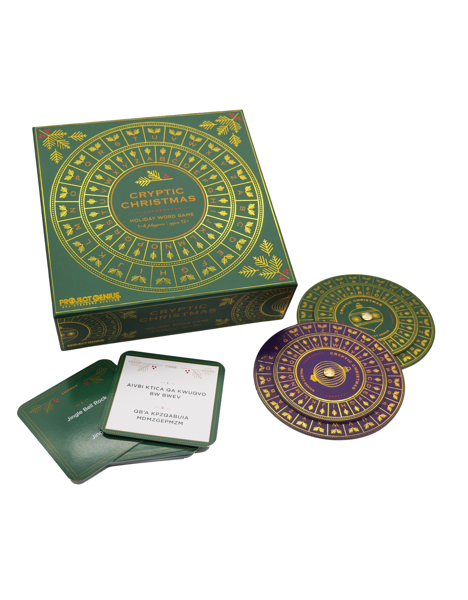 Project Genius Inc. Cryptic Christmas Game