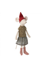 Maileg Christmas Mouse, Medium - Girl