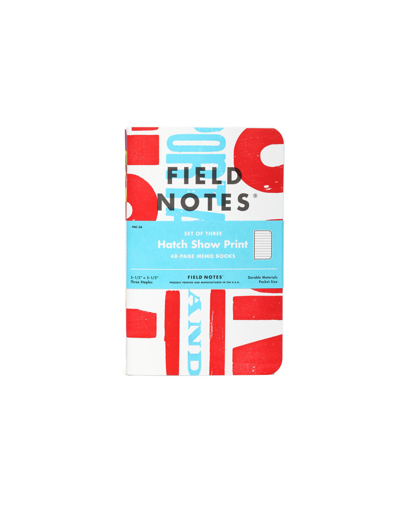 Field Notes Brand Hatch Ruled Paper Fall 2022 Quarterly Edition 3-Pack FNC-56