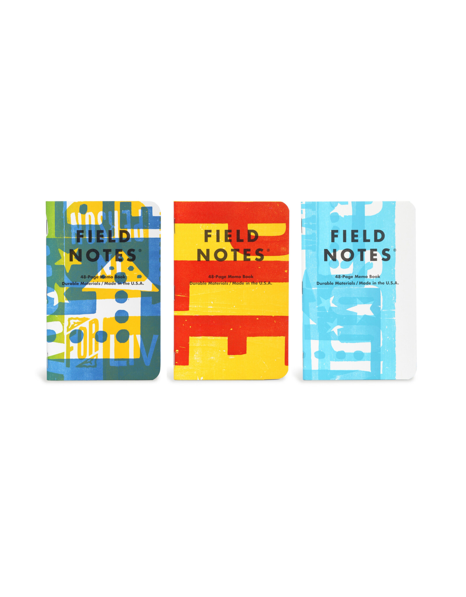 Field Notes Brand Hatch Ruled Paper Fall 2022 Quarterly Edition 3-Pack