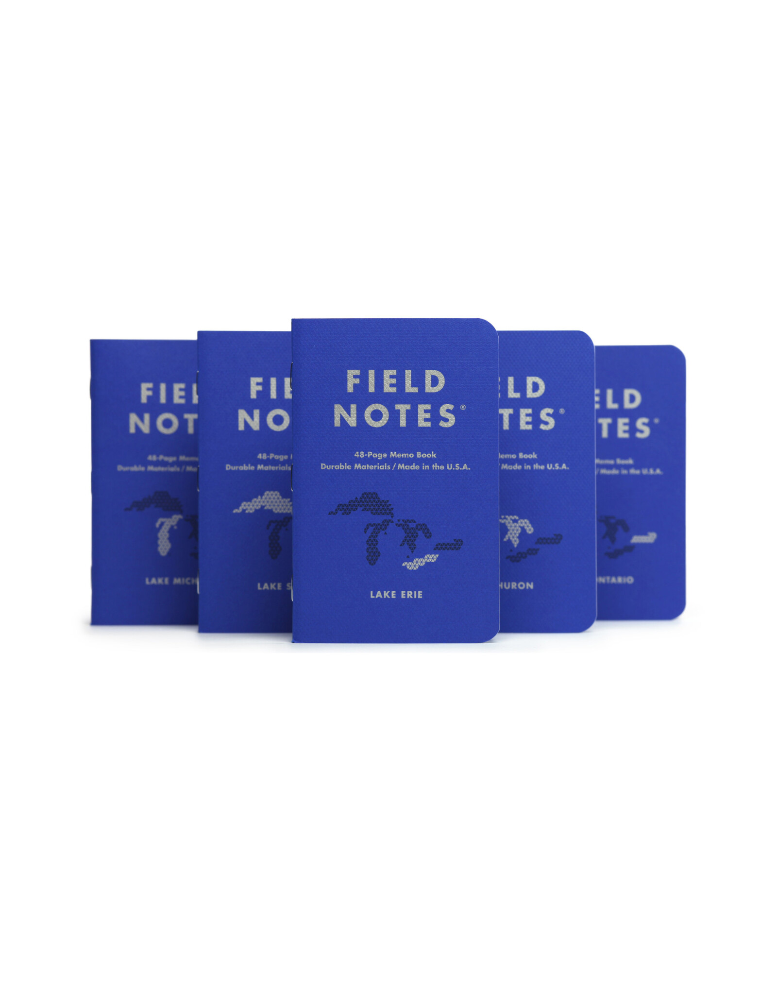 Field Notes Brand Great Lakes Graph Paper Summer 2022 Quarterly Edition 5-Pack