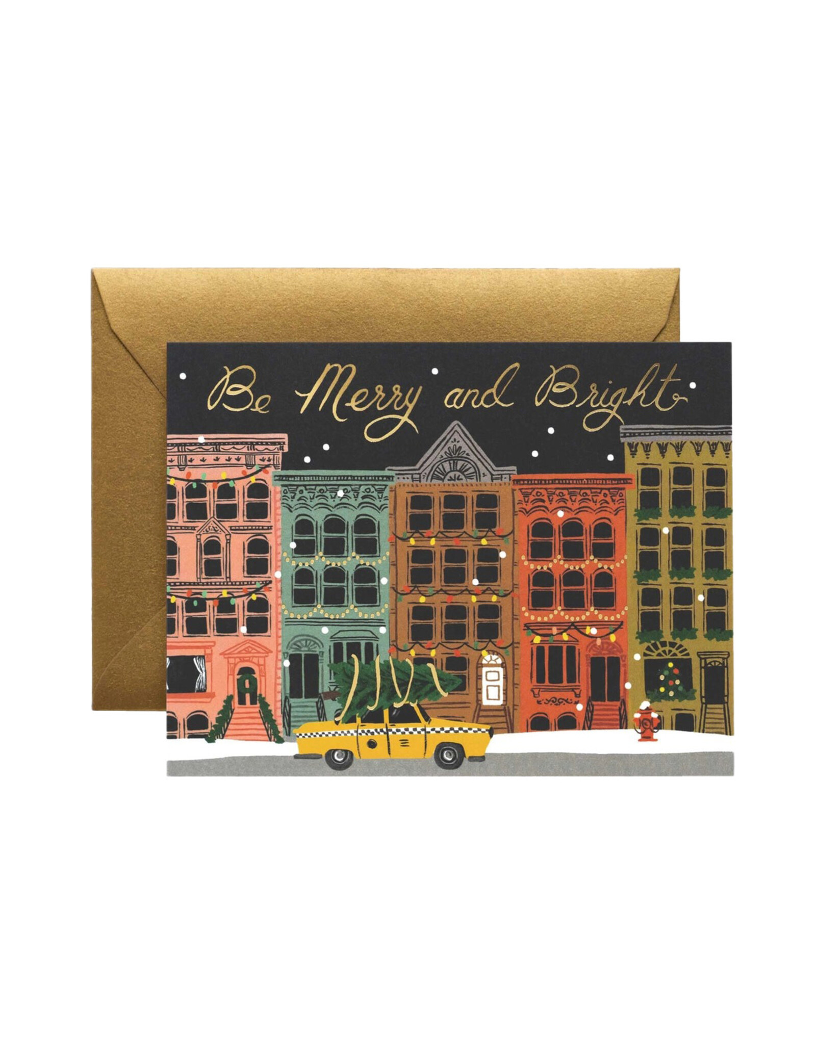 Rifle Paper Co. City Holiday A2 Notecard